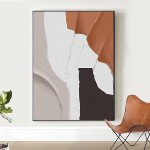 Simple and modern living room decorative paintings, fresh and clean sofa background wall combination paintings, healing scenery, dining room hanging wall paintings pic 9