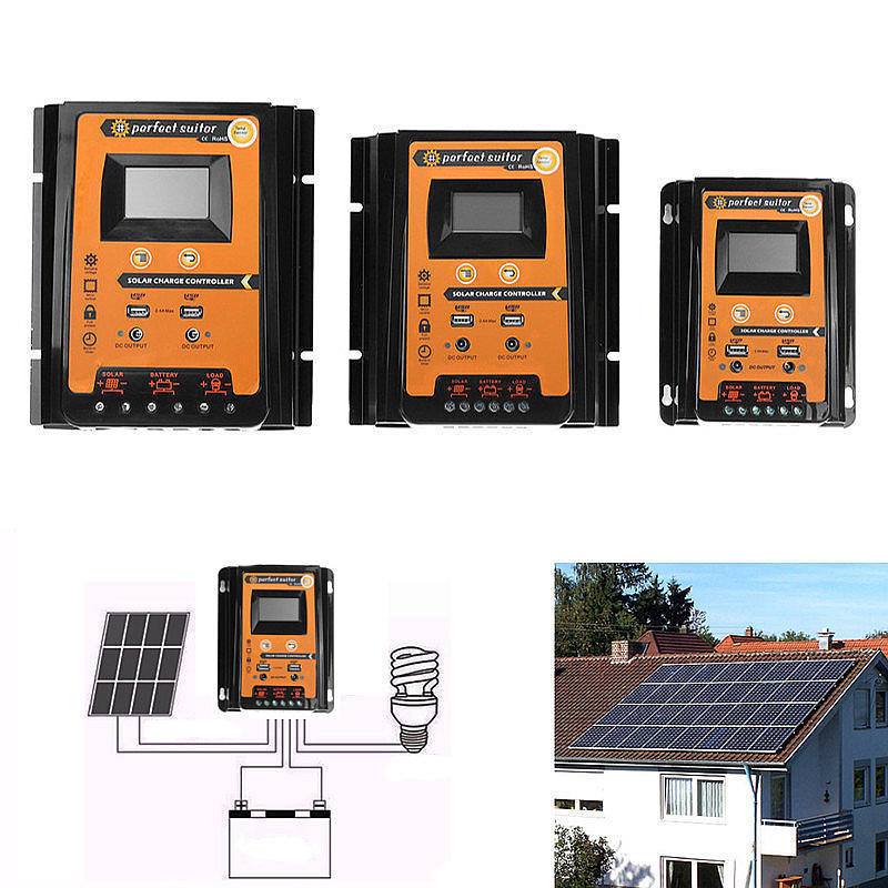 New best-selling PWM solar controllers: 12V, 24V, 30A, 50A, 70A solar cell charge and discharge controllers pic 7