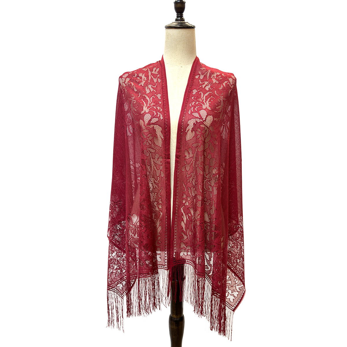 一件代发新款跨境时尚蕾丝婚纱礼服派对晚宴披肩 批发详情14