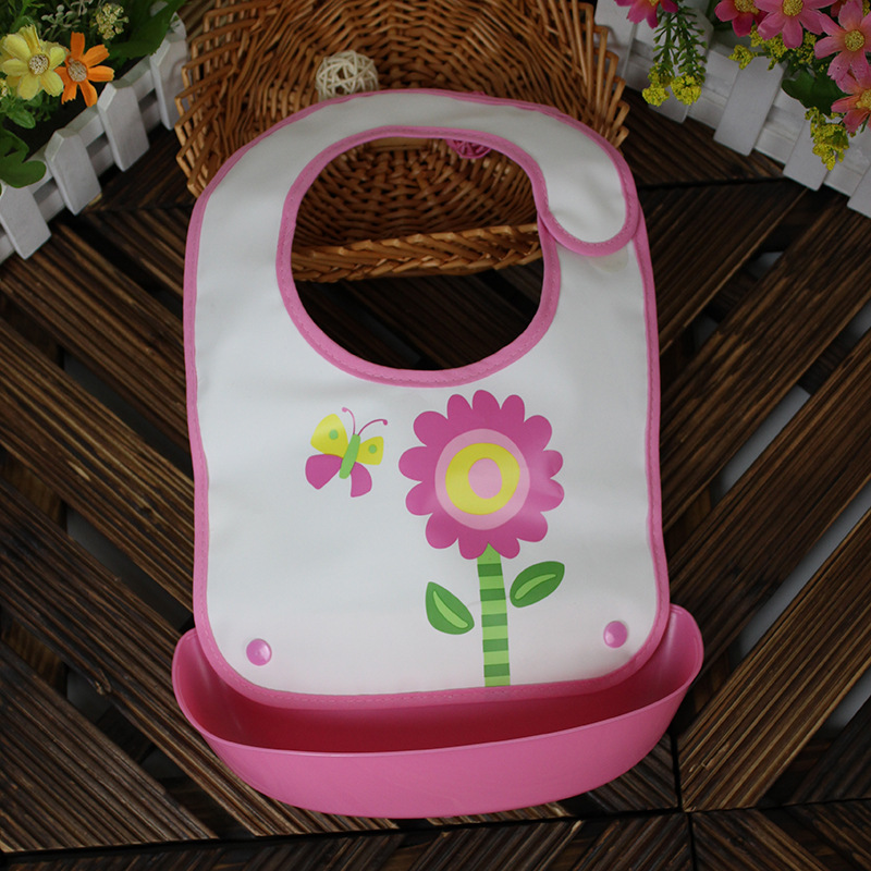 OEM定制分体防水食饭兜婴儿童宝宝围兜口水巾围嘴可拆卸立体两用详情3