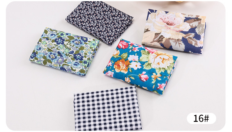 拼布布组纯棉平纹碎花布料 布头玩具碎花面料批发跨境diy手工拼布详情21