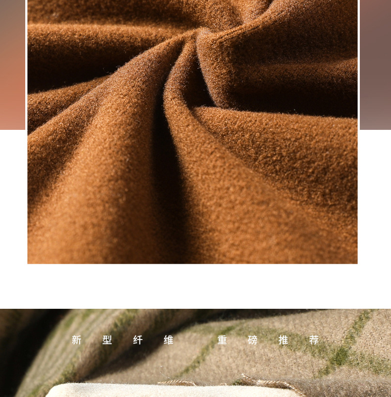 A solid-color German fleece dui high-neck base layer for women, paired with a thick and fleece long-sleeved base layer and a tight T-shirt for autumn and winter pic 10