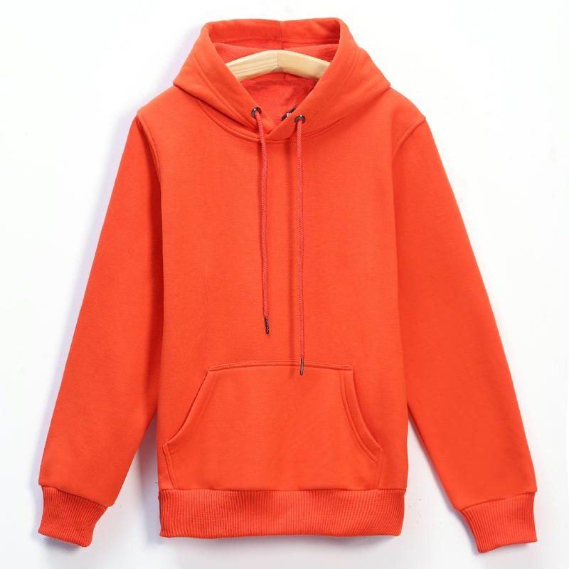 Nuevo otoño invierno color sólido sudaderas simple casual pareja sudaderas cuello redondo sudaderas con capucha sudaderas cabeza suelta manga larga wholesale pic 11