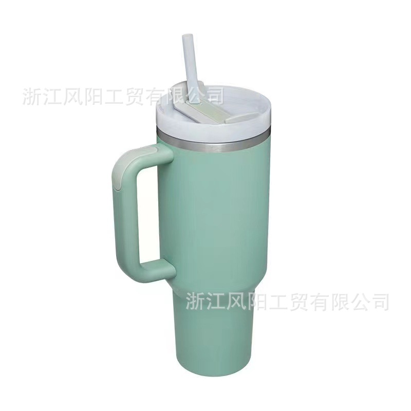 跨境欧美40oz手柄杯冰霸杯304不锈钢汽车杯保温保冷车载杯详情8