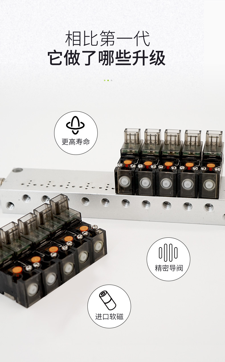 两位三通控制阀先导阀门10mm直动式电磁阀微型亨嘉科技厂家直销详情7