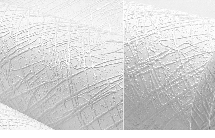 简约北欧3d立体仿硅藻泥纯色素色颗粒壁纸服装店铺卧室纯白色墙纸详情18