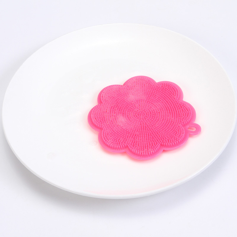 Kitchen multi-functional wonder: Silicone brush, dishcloth, dish scrubber, scouring pad, oil-free cleaning cloth, heat insulation pad pic 23