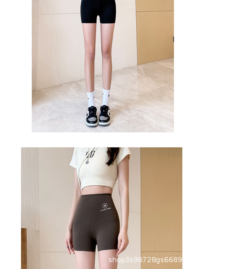 Yiwu three-part shark pants for women in summer are thin, belt-tightening, anti-leakage, and slimming when worn outside. They are large-sized, safety short pants with a base layer pic 21