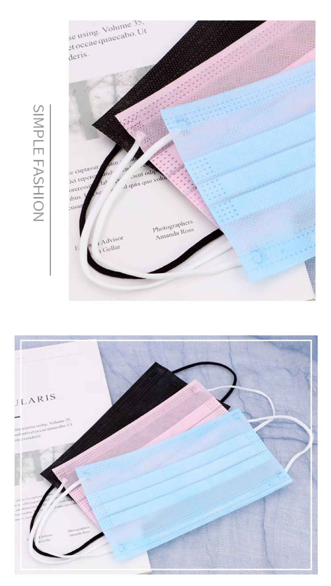 口罩夏季薄款女高颜值两层防晒透气一次性超极薄单二层防尘易呼吸详情12