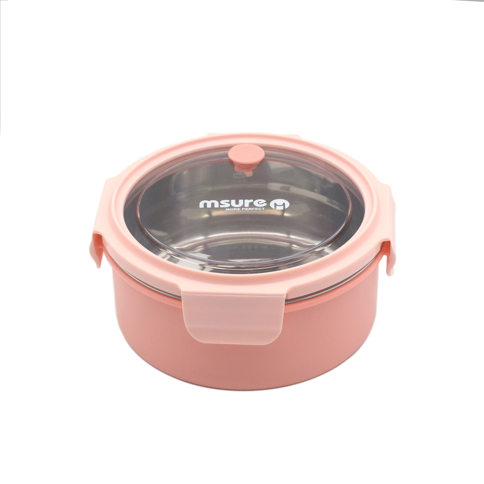 304不锈钢保温饭盒密封圆形便携饭盒便当盒上班族学生带饭餐盒详情4