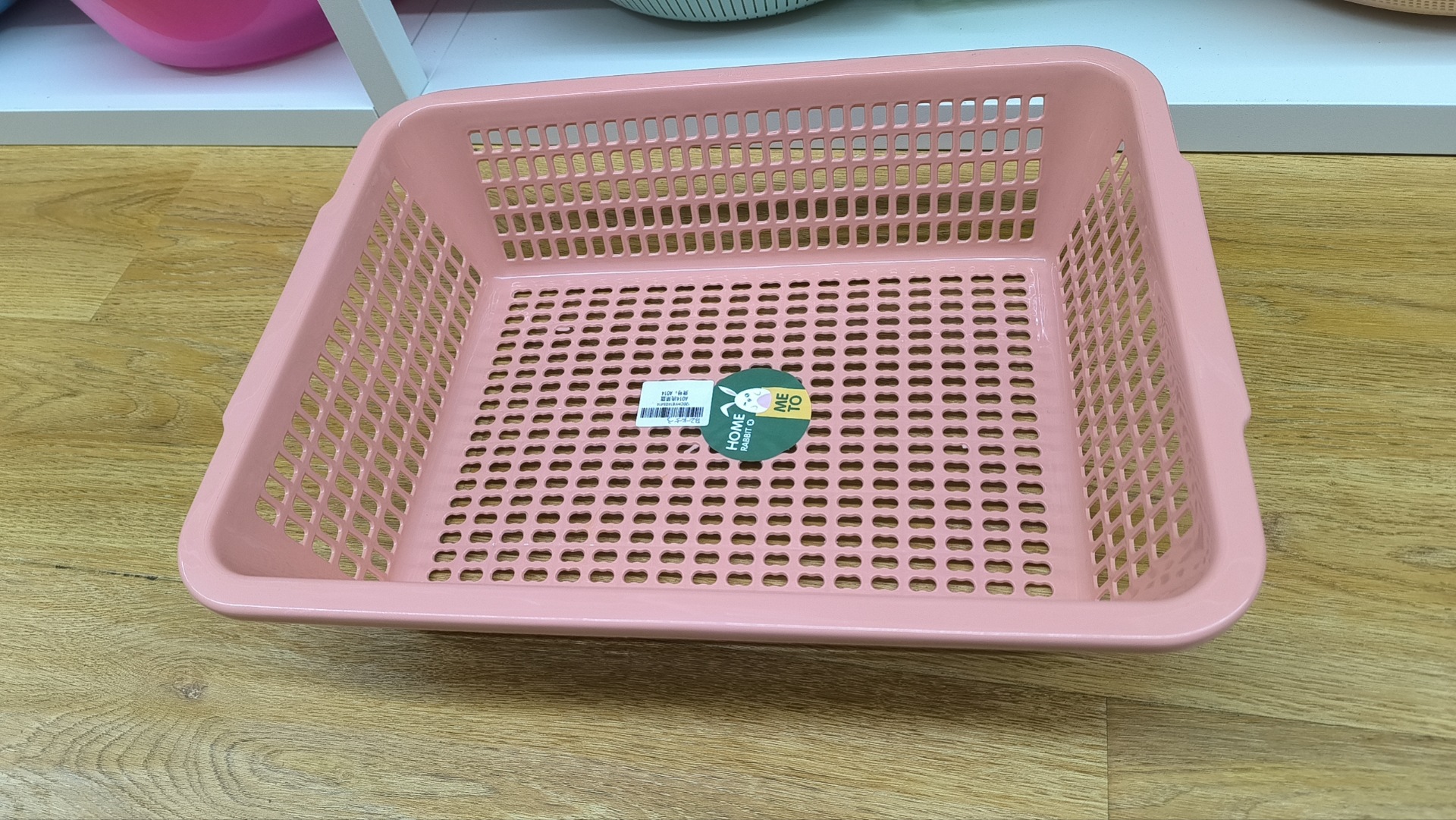 新款塑料框子白色加厚厨房收纳筐配货蓝长方形水果蔬菜洗菜篮子详情7