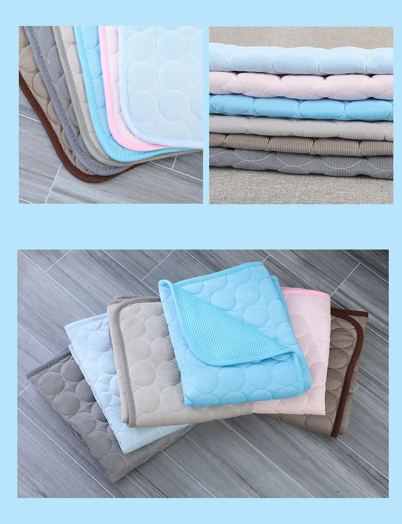 宠物冰垫夏季降温冰丝睡垫宠物沙发垫防咬狗狗冰垫夏季猫凉垫厂家详情18