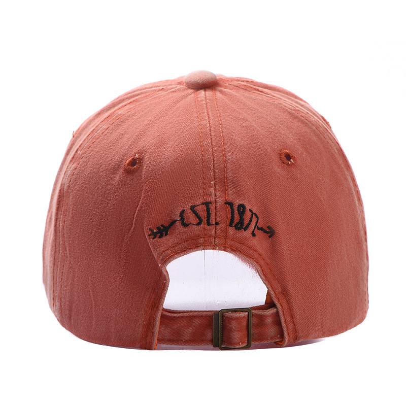 2021春秋季新款水洗棒球帽成人做旧破洞休闲男士帽子户外鸭舌帽女详情8