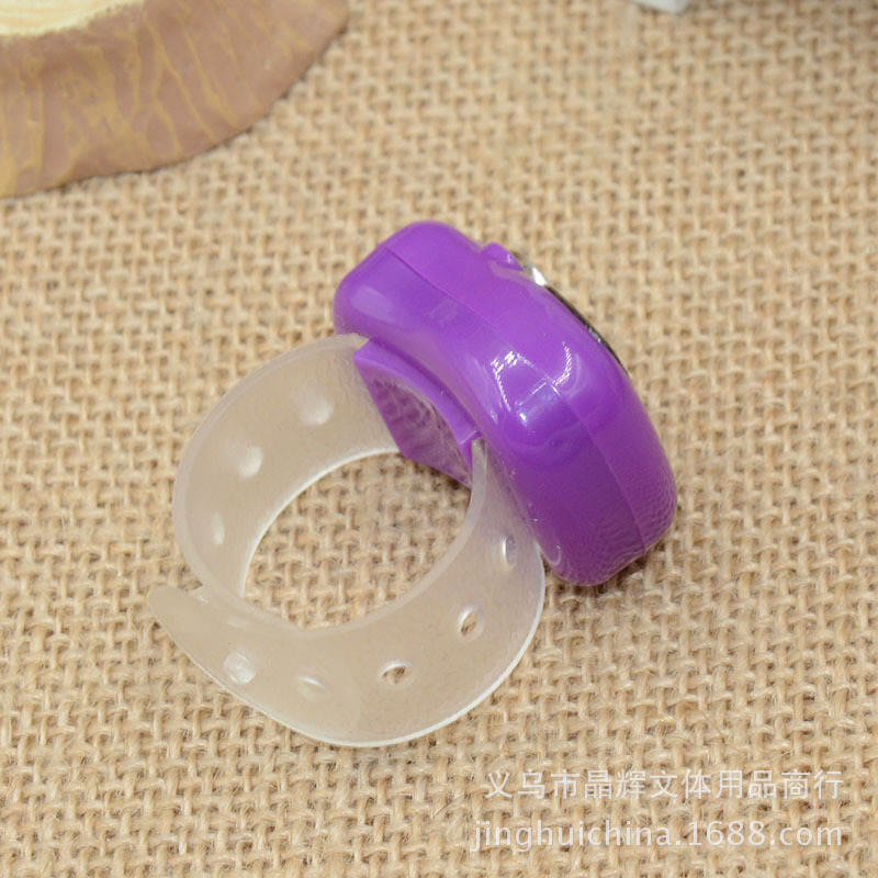 Factory direct sales of mixed-color mini finger electronic counter ring counter 1011 pic 7