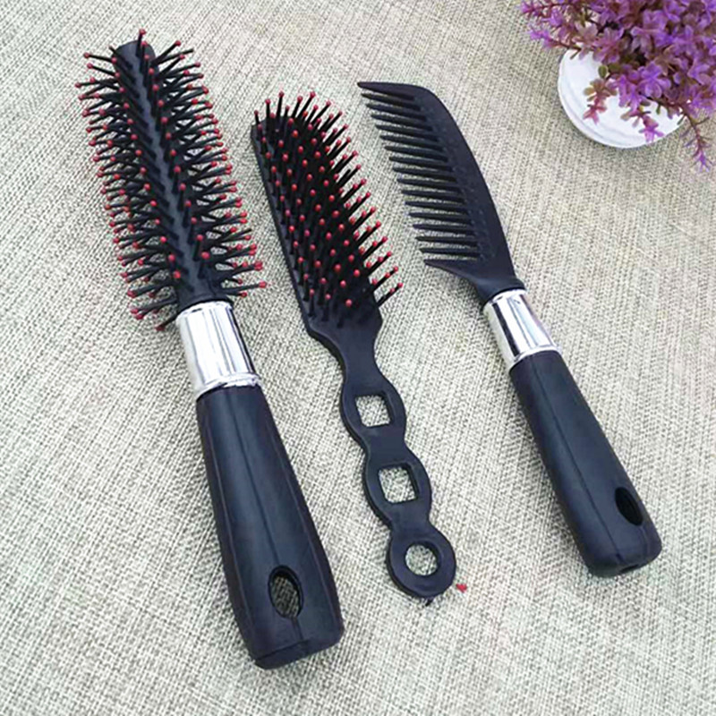 Three-piece set of combs for hair care, wholesale products in Yiwu, two-yuan wholesale products, two-yuan goods pic 1