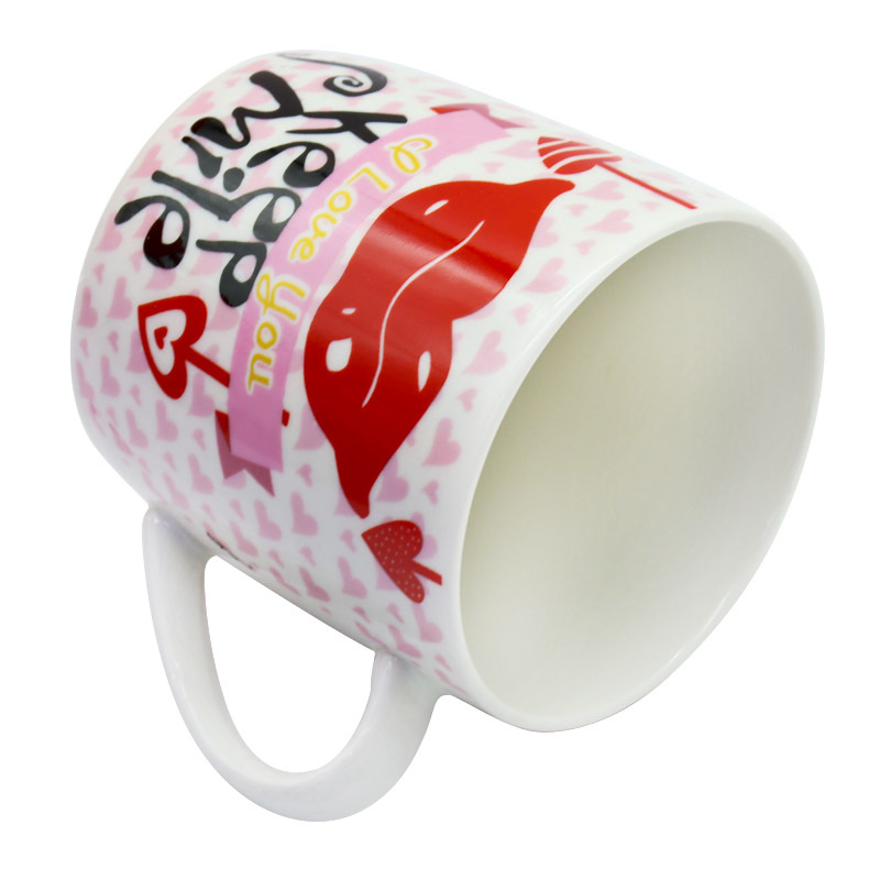 情人节杯子陶瓷咖啡杯情侣吻杯家用马克杯I LOVE YOU个性图案情人节小礼品送女朋友的礼物支持多语做客logo详情2