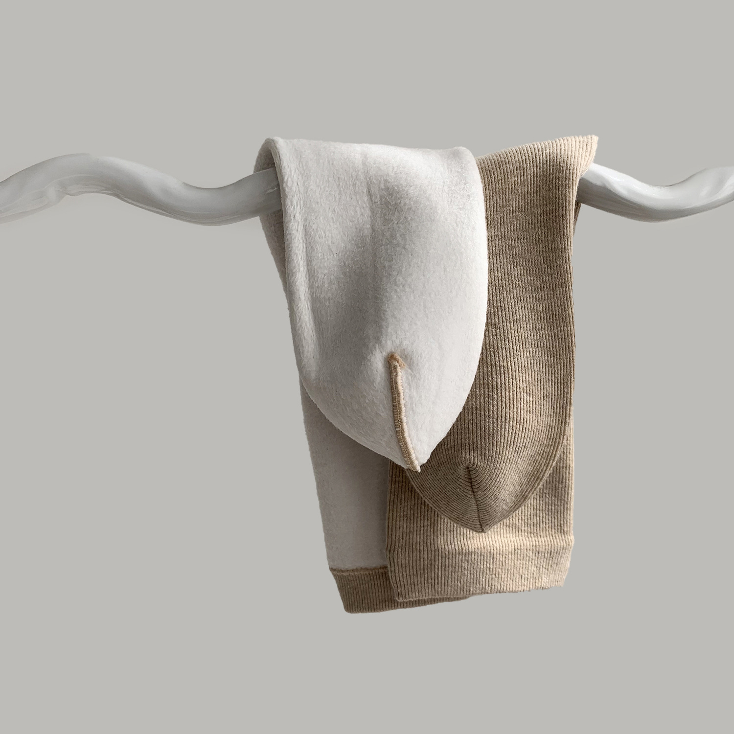 Unisex couple style fleece and thickened warm snow socks, mid-length home cotton socks, postpartum socks, floor socks pic 8