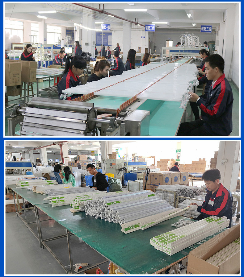 t8led lamp tube, glass g13 fluorescent lamp tube, 0.6m, 1.2m, 18w double-ended energy-saving lamp tube for workshop warehouse, 11 pic 9