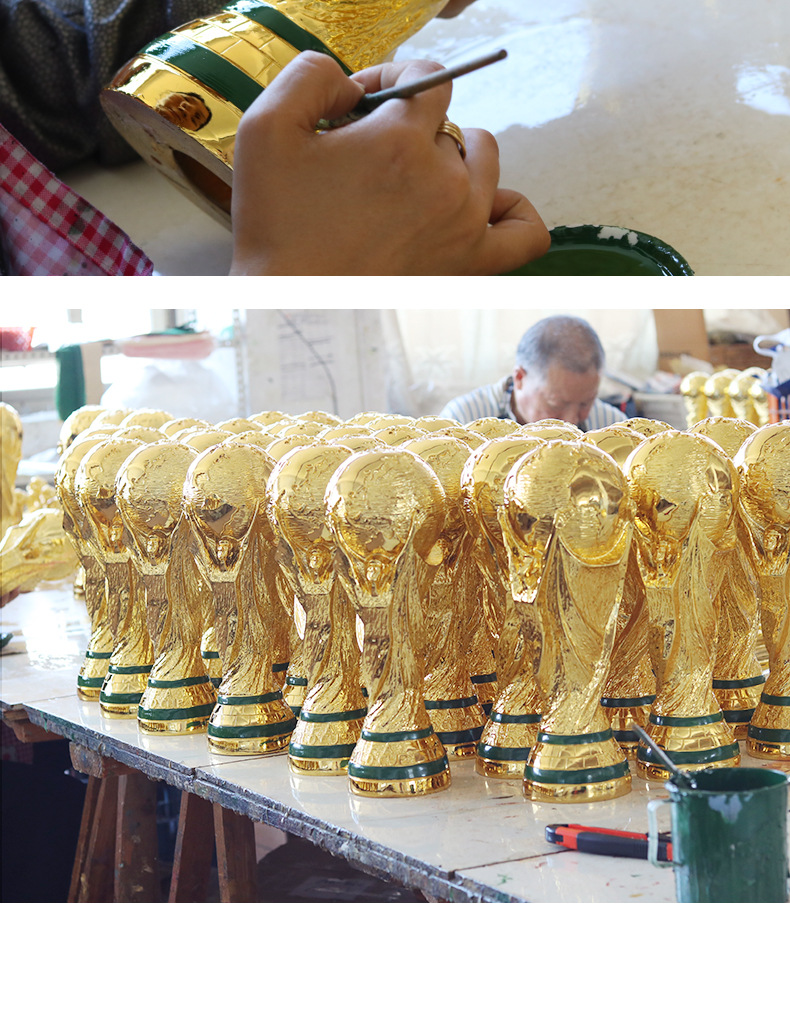 World Cup trophy, fan supplies and ornaments, Qatar trophy, World Cup trophy, football trophy manufacturer wholesale pic 17