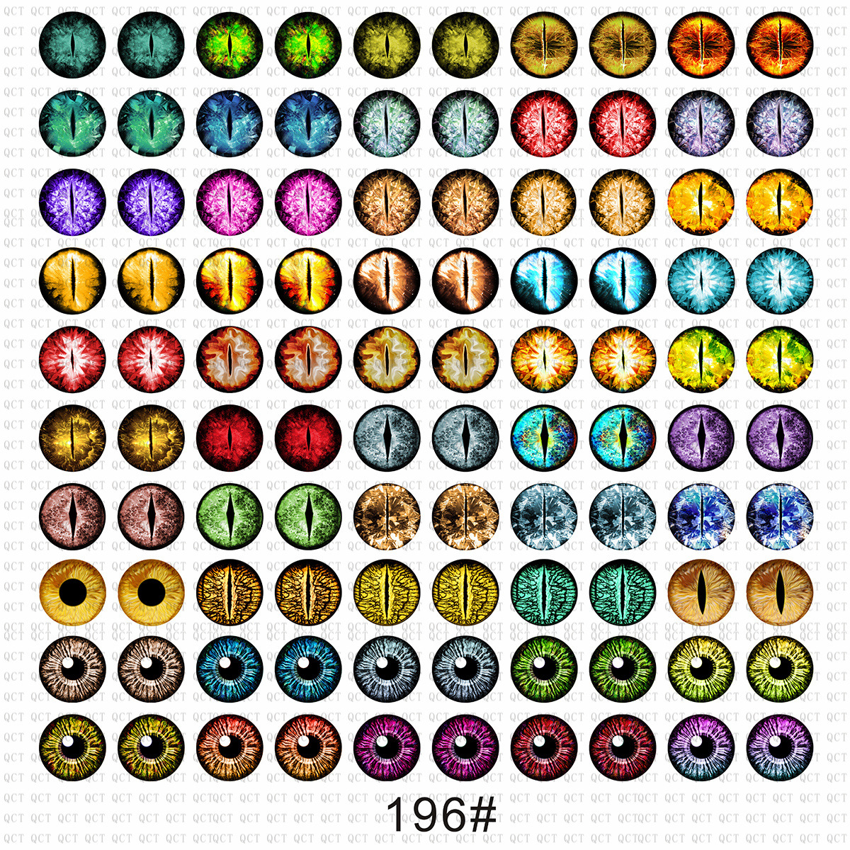 玩偶玩具芭比玻璃眼睛动漫卡通潮玩公仔diy饰品仿真玻璃眼珠眼片详情18