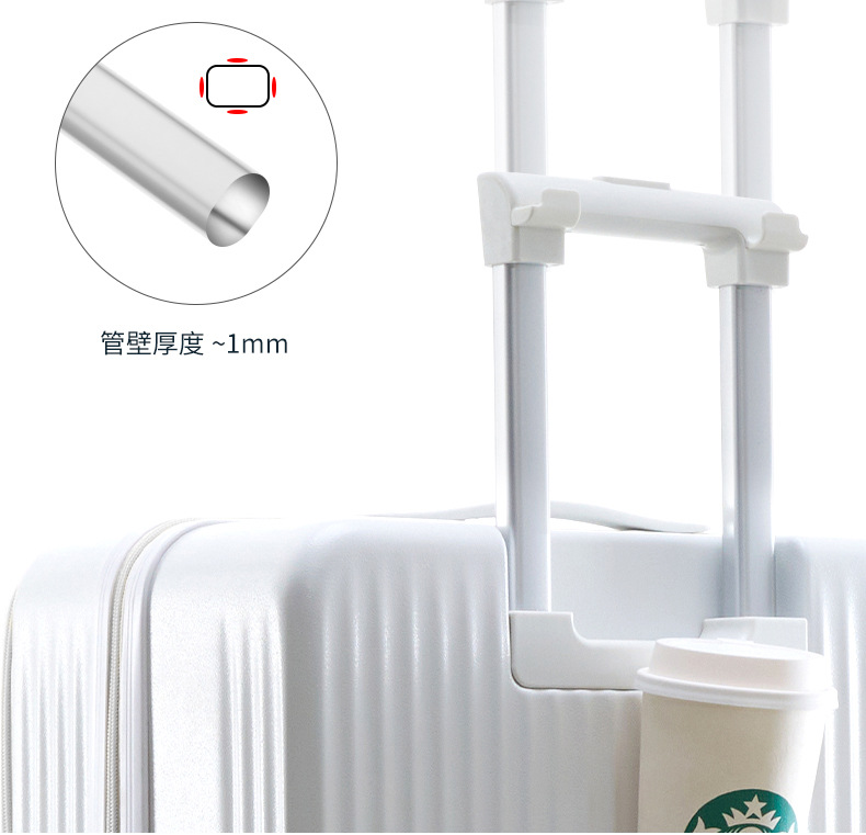 一件代发20寸前置开口行李箱男女新款多功能密码旅行箱拉杆箱批发详情28