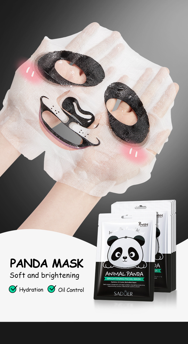 All English SADOER animal puppy pattern moisturizing Facial mask for cross-border export wholesale, exclusively for export pic 28