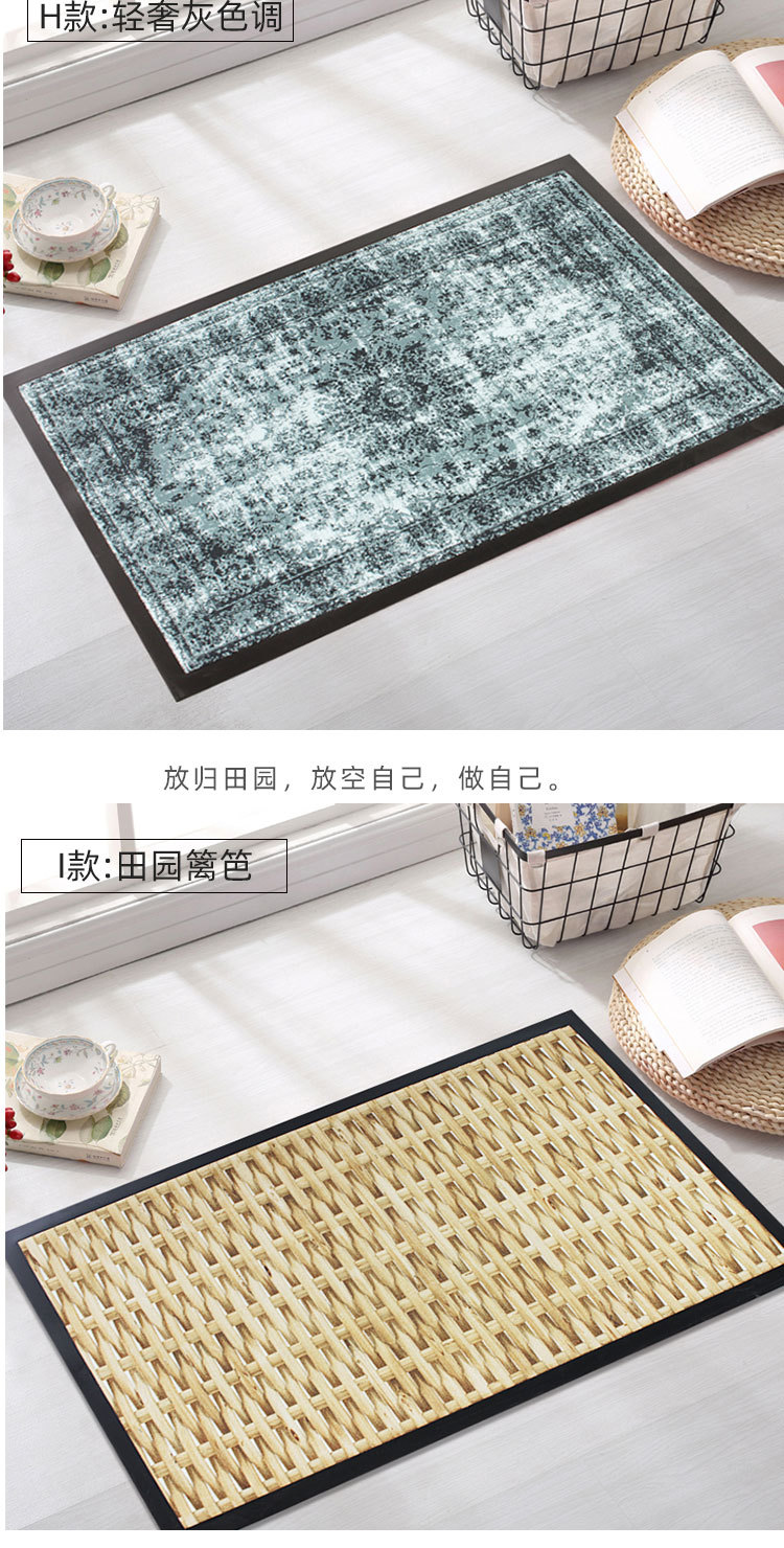 Printed entrance floor MATS, entrance door MATS, doormat MATS, bedroom and kitchen MATS, bathroom absorbent MATS, household carpets pic 10