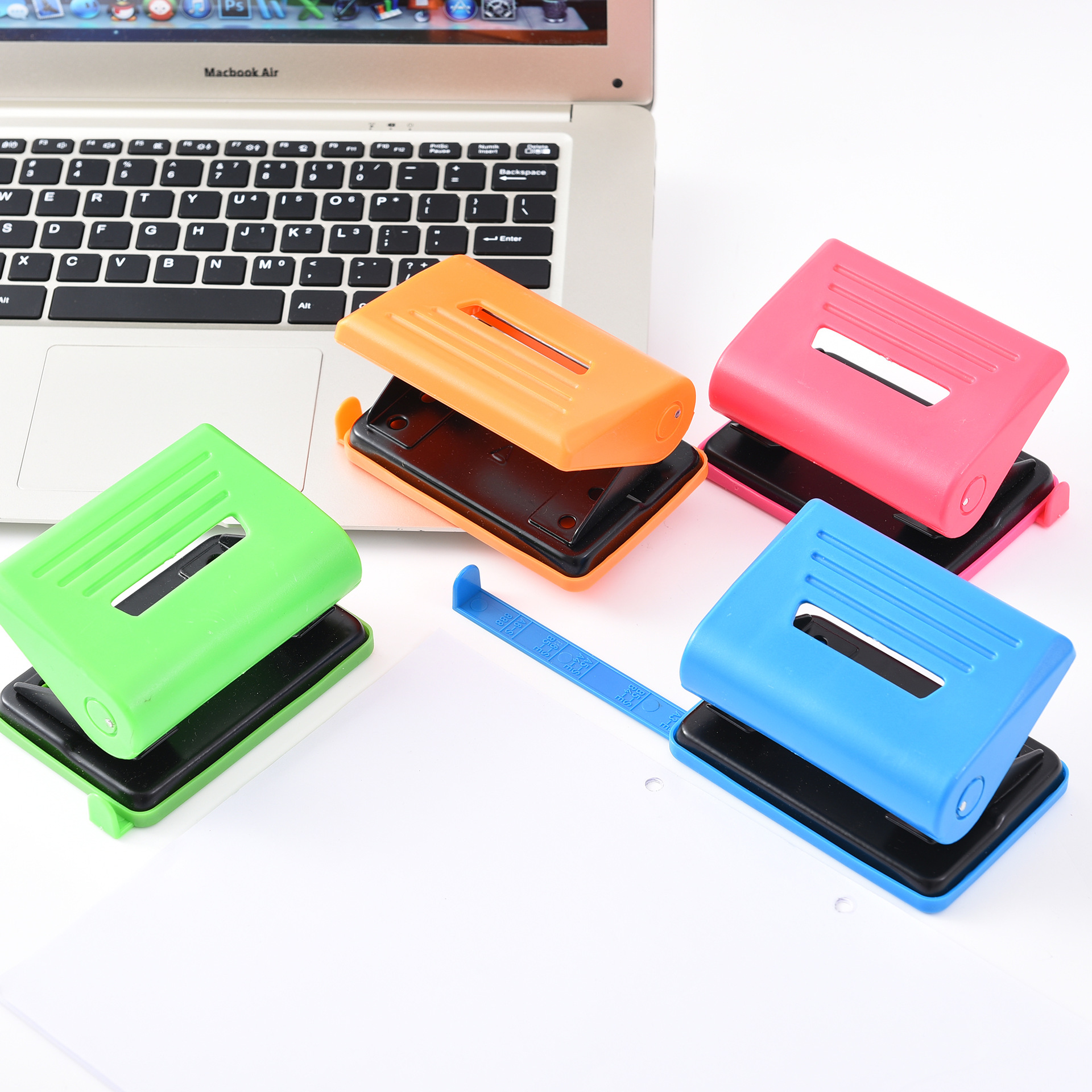 Factory direct supply of cross-border exclusive 1100 double-hole punch, Chinese binding manual punch, loose-leaf A4 paper pic 7