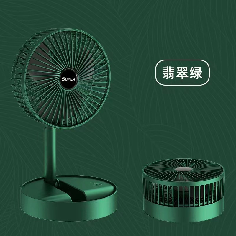 USB桌面小风扇学生迷你小风扇折叠桌面台扇礼品6寸循环扇大风力0822详情1