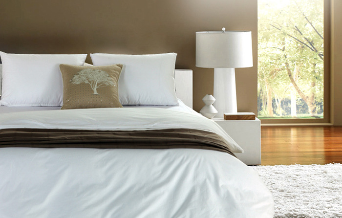 Pure cotton linen for hotels, four-piece sets for guesthouses and homestays, comprehensive tribute satin strips, and star hotel bedding pic 7