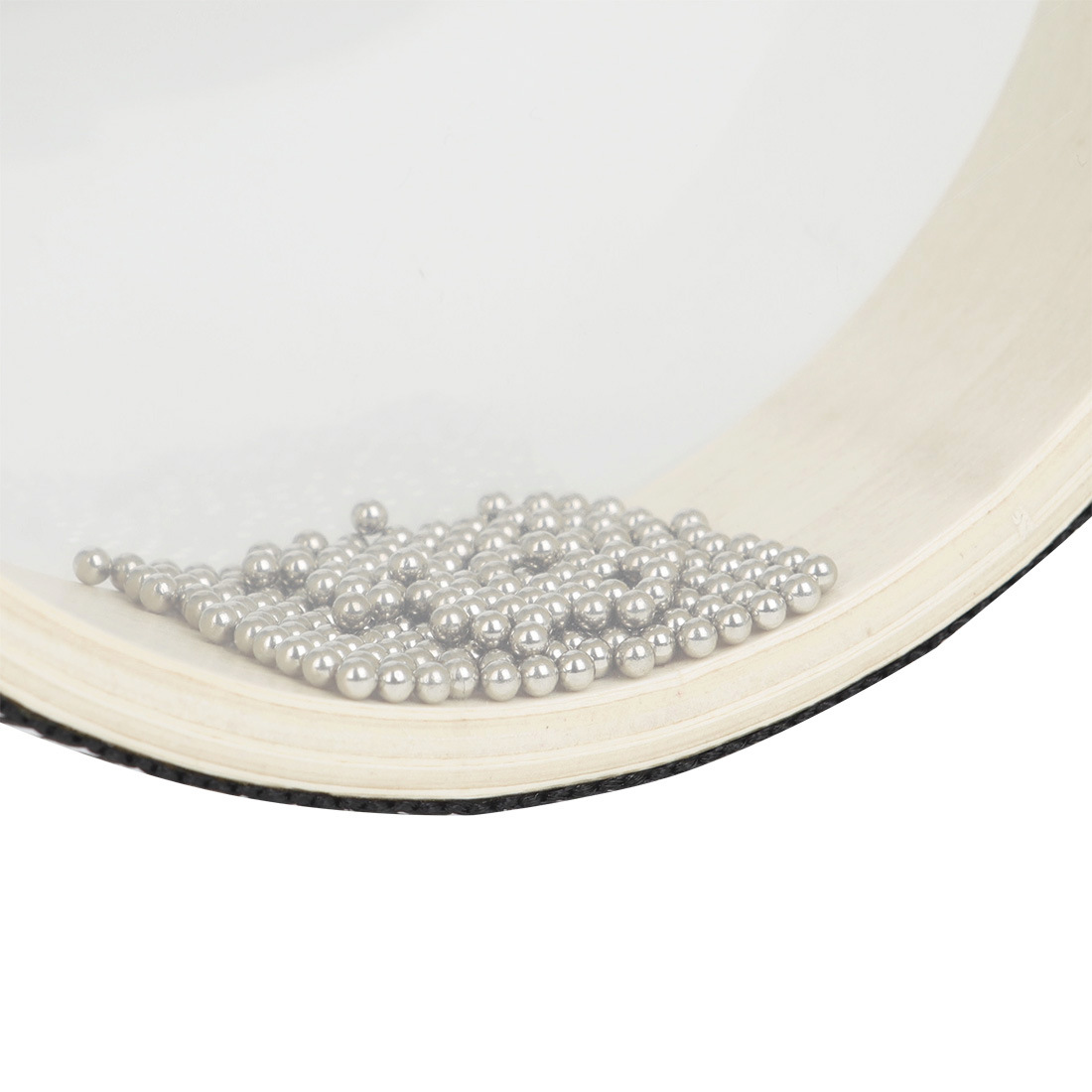 Wholesale of 6-inch double-sided transparent wooden black-edged wave drum instruments from Mebet, Orff percussion instruments for the big wave pic 8