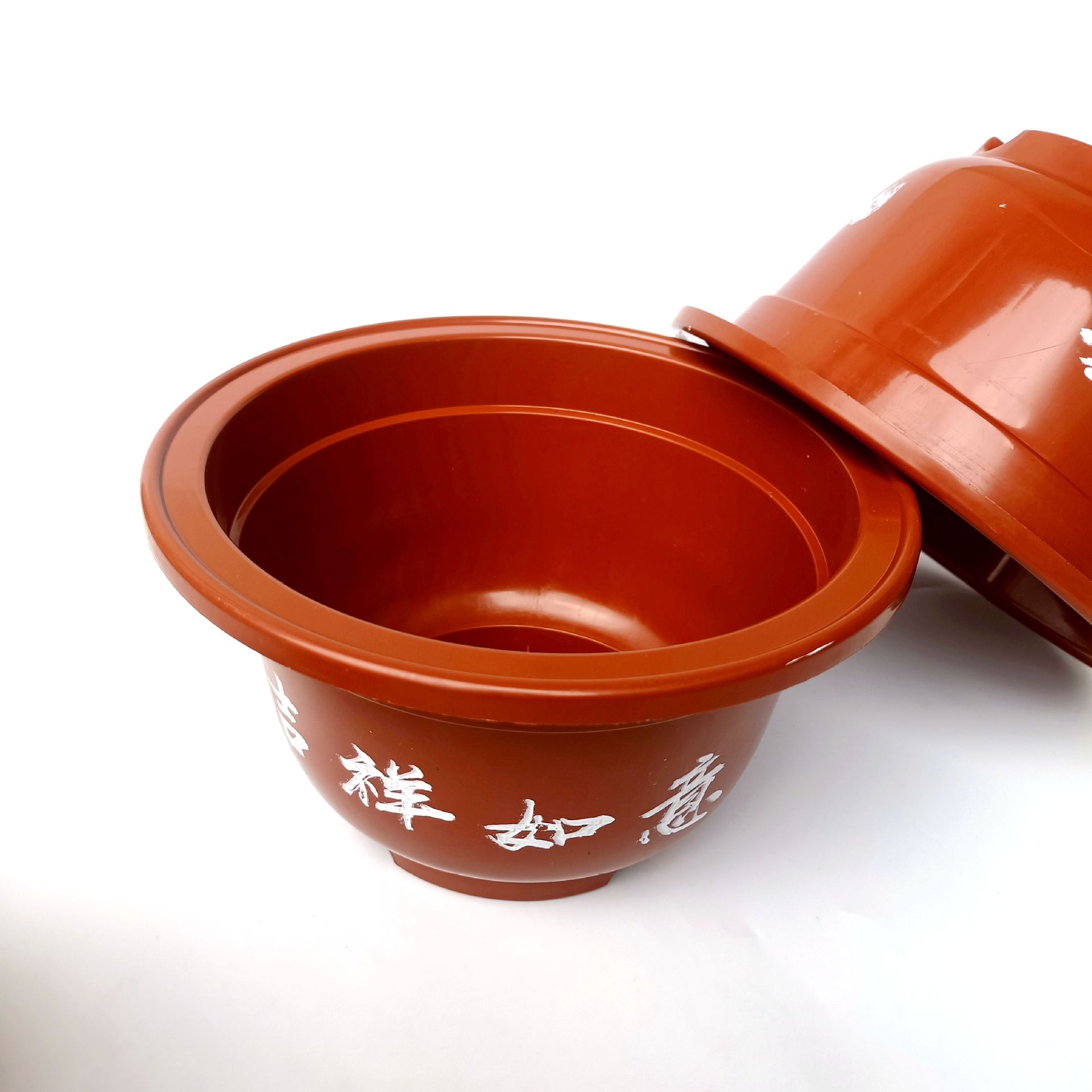 240 flowerpots, large red flowerpots, household large flowerpots, red flowerpots, 2-yuan supply, gift, wholesale supply pic 2