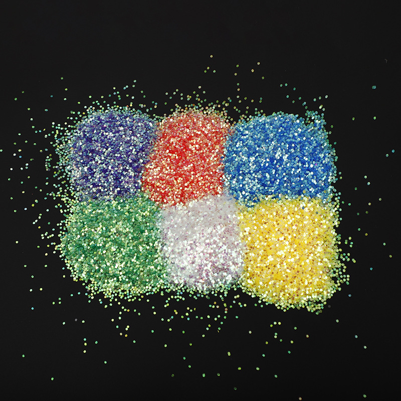 1/24 Iridescent Seven-Color Golden Onion Powder, Dazzling Glitter Powder, 1kg package, 1mm Seven-color Laser Powder, Nail sequins, High Gloss, waterproof pic 6