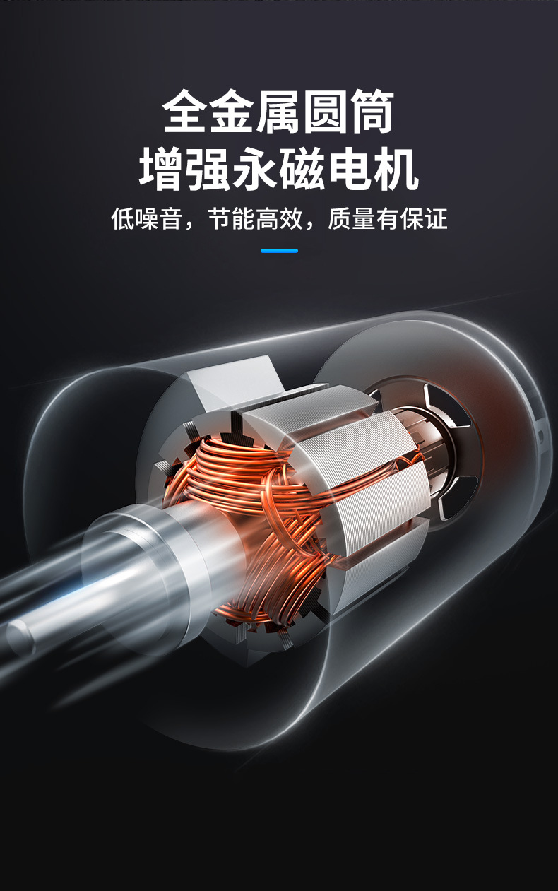 carsun车载数码智能充气泵汽车打气泵轮胎充气机便捷式小米充气宝详情6