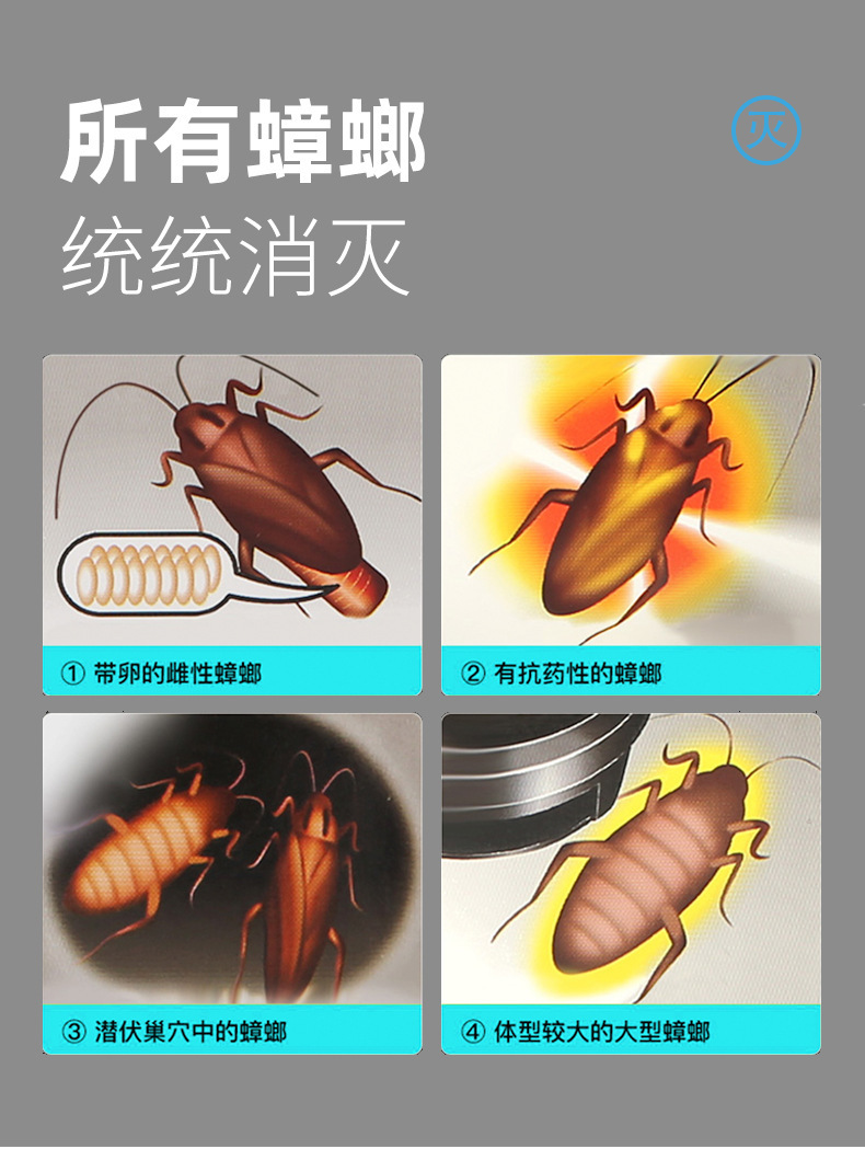 The powerful Japanese cockroach repellent, cockroach gel bait, cockroach house, cockroach killer, and Xiaoqiang trap for getting rid of cockroaches pic 6