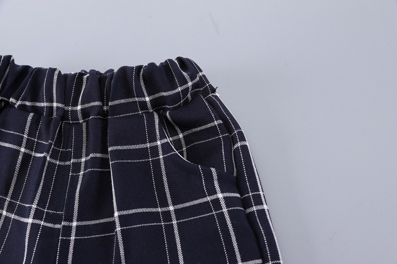 韩版宝宝长袖西装三件套2024秋季新款儿童开学装男童表演礼服套装详情13