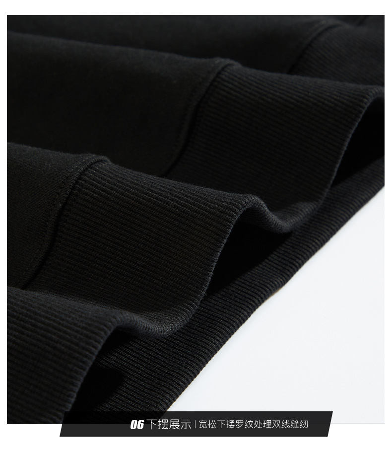 国潮轻奢光变花朵树重工刺绣舒适长袖圆领男装卫衣秋冬款时尚上衣详情22