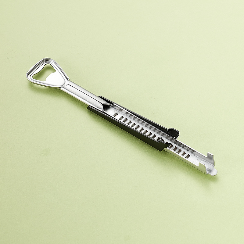 Stainless steel can opener, household effortless can twister, kitchen beer bottle opener, multi-purpose beer opener pic 5