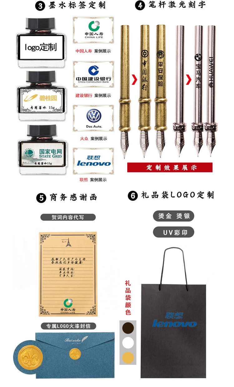 复古火漆套装 印章信封口封印图标礼盒套盒火漆蜡粒手账印章定 制详情10