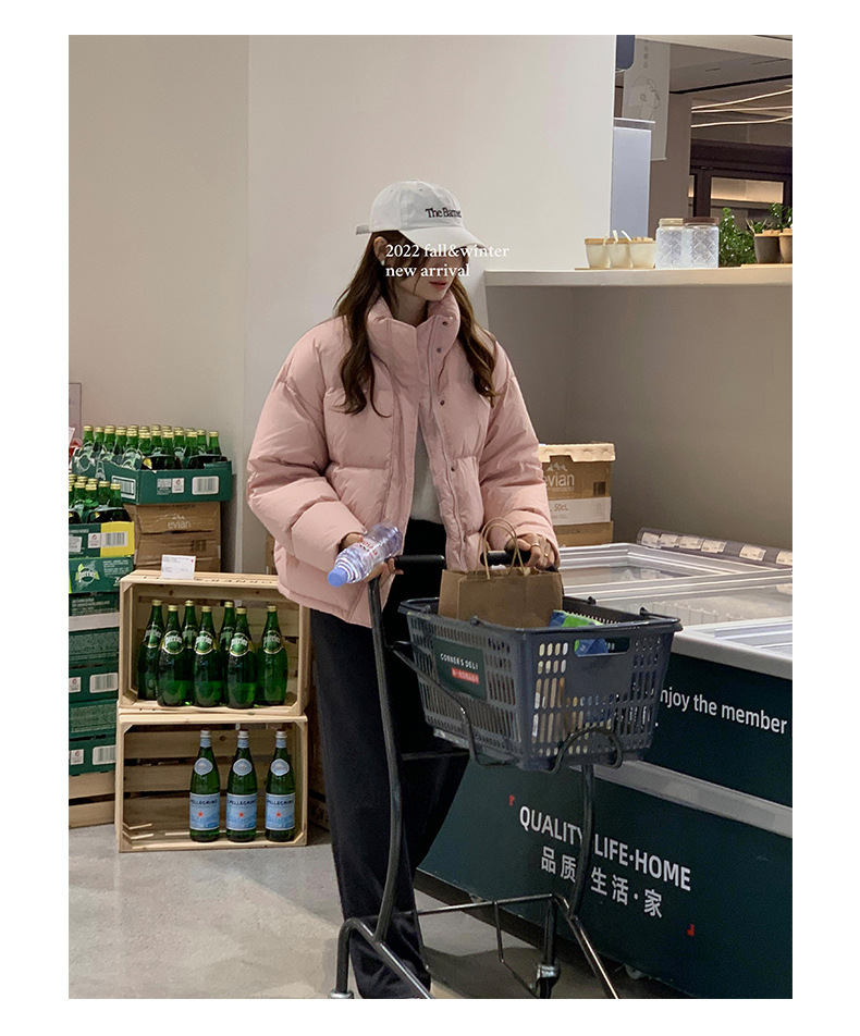 TG90% White duck down thickened down jacket for Women 2021 Winter New stand-up Collar Coat 15580(same style as 13519) pic 52