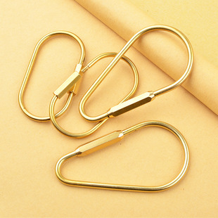 十二生肖黄铜葫芦朱砂钥匙扣挂件纯铜本命佛八大守护神钥匙链吊坠详情17