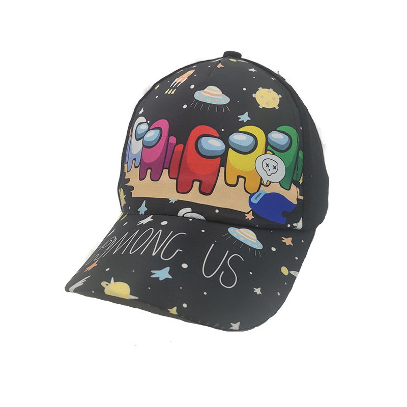 Among us baseball cap game series peripheral Space Werewolf Kill printed embroidered student baseball caps pic 9