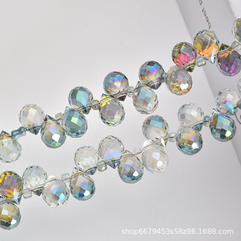 水晶横孔草莓珠468串珠DIY手工耳环饰品手链项链配件材料散珠详情4