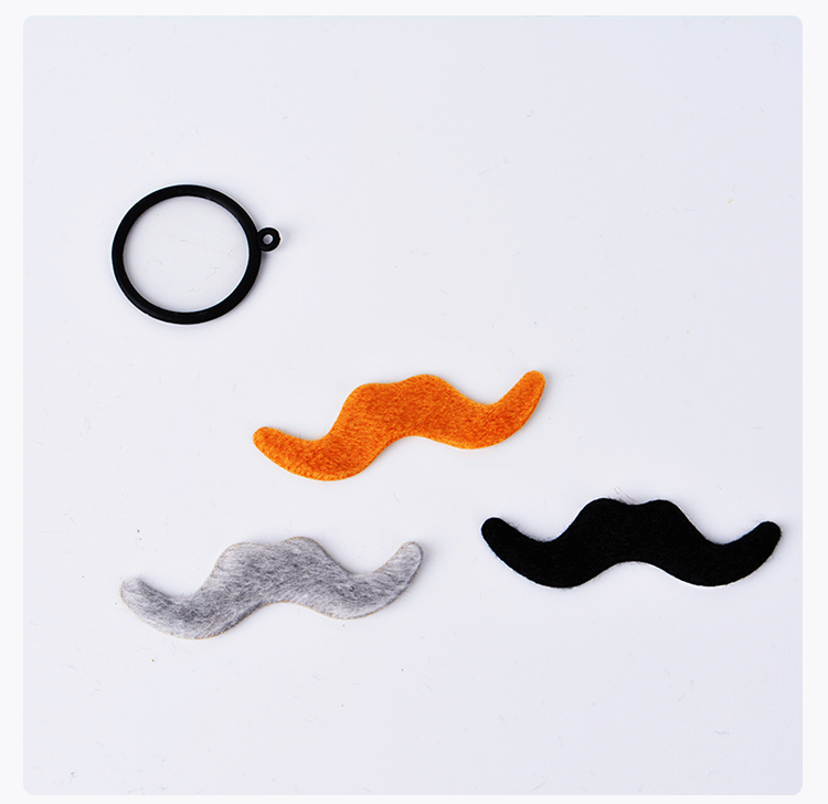 亚马逊跨境化妆舞会道具 福尔摩斯眼镜胡子 万圣节仿真胡子眼镜详情3