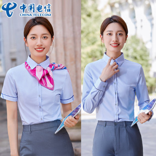 秋装新款女式职业白衬衫长袖面试办公室商务白领上衣女衬衣批发详情23