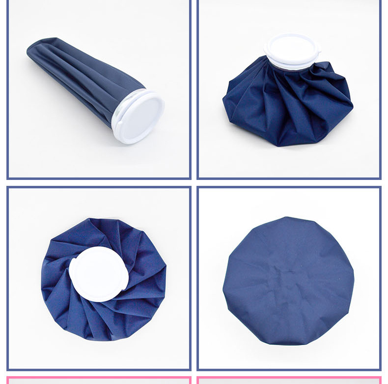 Portable folding ice packs, summer water-filled physical cooling bags, sports cold and hot compresses, leak-proof thickened ice packs wholesale pic 19