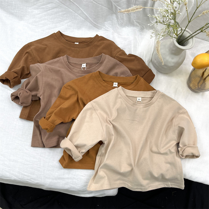A new 2024 Korean style spring and autumn hoodie for boys and girls with a stylish letter design pic 6