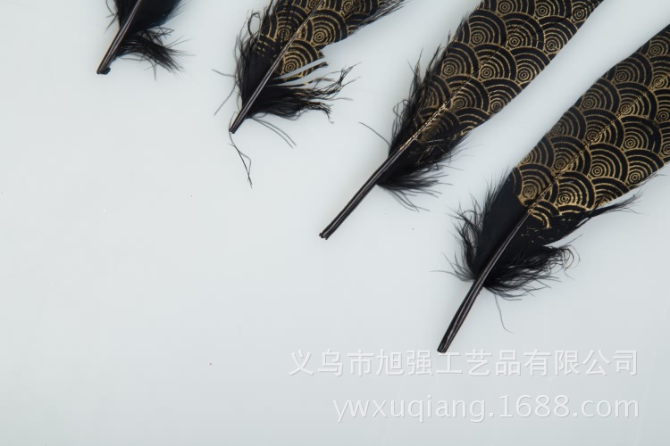 厂家直销 diy硬大飘羽毛 天使翅膀羽毛 耳环项链配饰装饰羽毛详情17