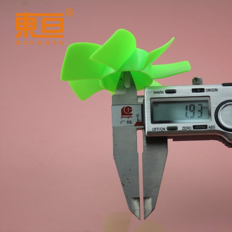 Φ747Y2A green vortex fan, head blade, propeller blade, seven-blade blade, fan blade pic 3