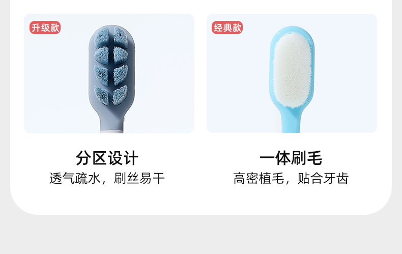 Adult toothbrush with 10,000 bristles, supermarket, high-end ultra-fine soft bristle cleaning toothbrush for adult couples, wholesale from the manufacturer pic 8